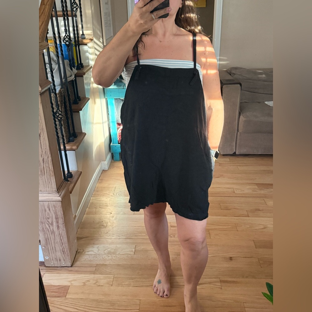 Old navy linen overalls